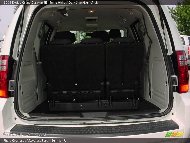 Stone White / Dark Slate/Light Shale 2008 Dodge Grand Caravan SE