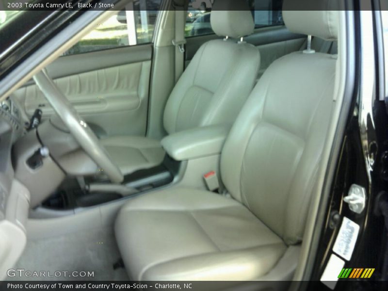 Black / Stone 2003 Toyota Camry LE