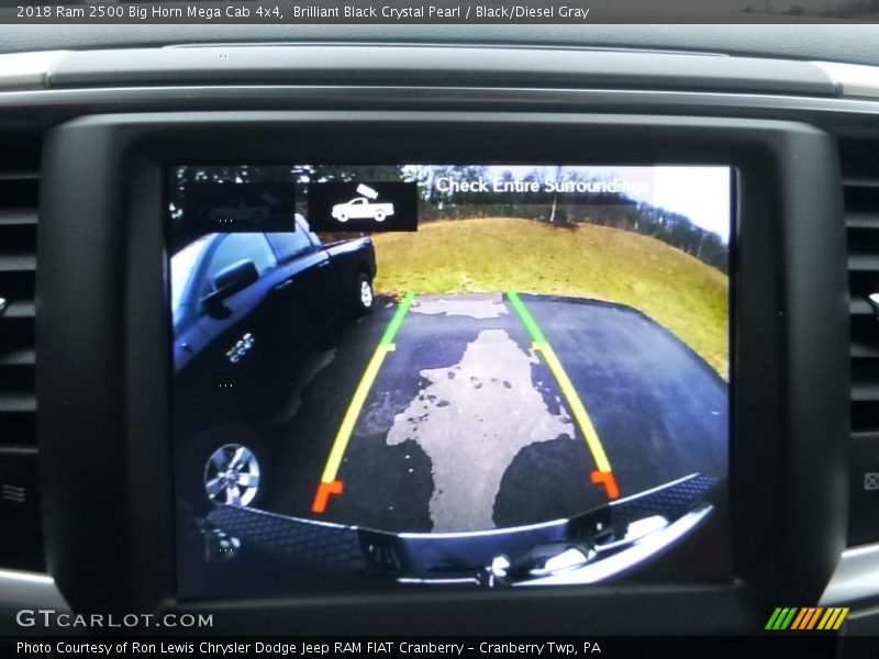 Brilliant Black Crystal Pearl / Black/Diesel Gray 2018 Ram 2500 Big Horn Mega Cab 4x4