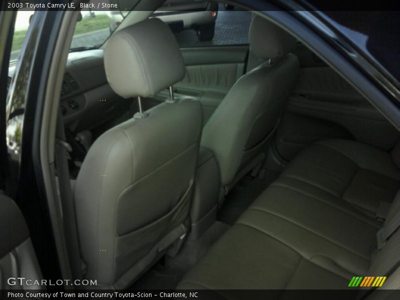 Black / Stone 2003 Toyota Camry LE