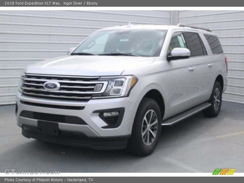 Ingot Silver / Ebony 2018 Ford Expedition XLT Max