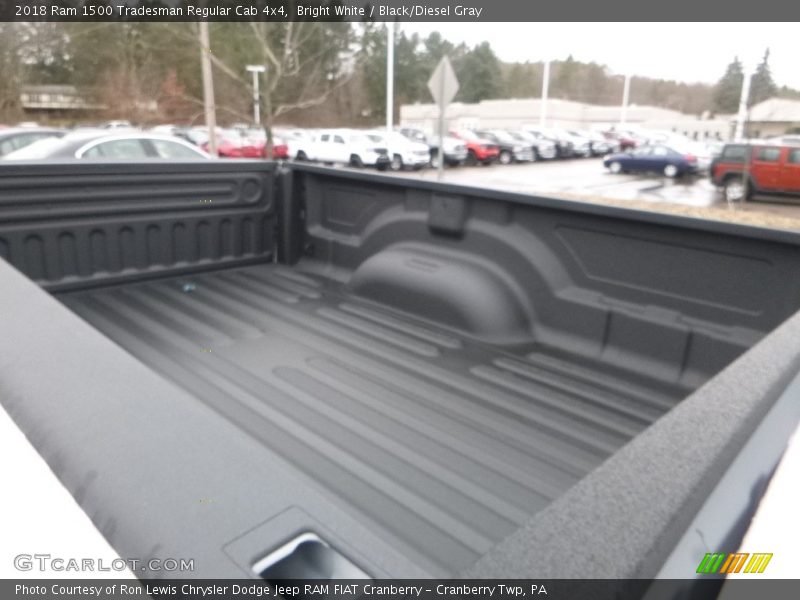 Bright White / Black/Diesel Gray 2018 Ram 1500 Tradesman Regular Cab 4x4