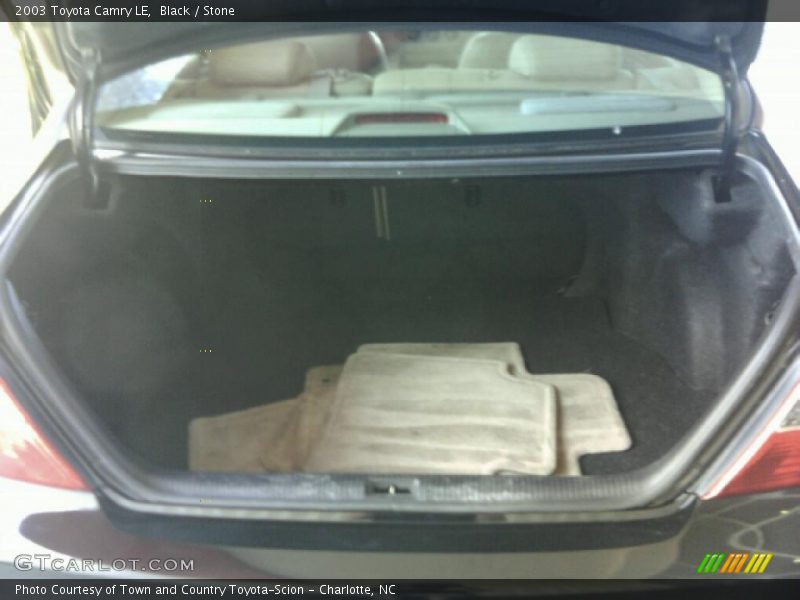 Black / Stone 2003 Toyota Camry LE