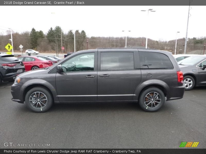 Granite Pearl / Black 2018 Dodge Grand Caravan SE