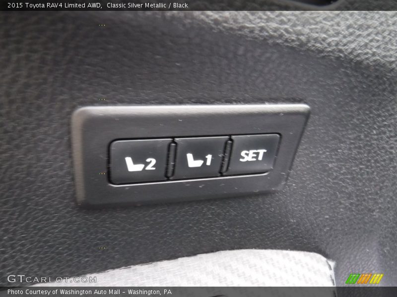 Classic Silver Metallic / Black 2015 Toyota RAV4 Limited AWD