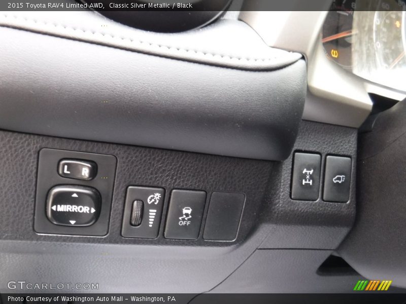 Classic Silver Metallic / Black 2015 Toyota RAV4 Limited AWD