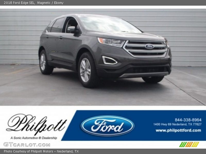 Magnetic / Ebony 2018 Ford Edge SEL