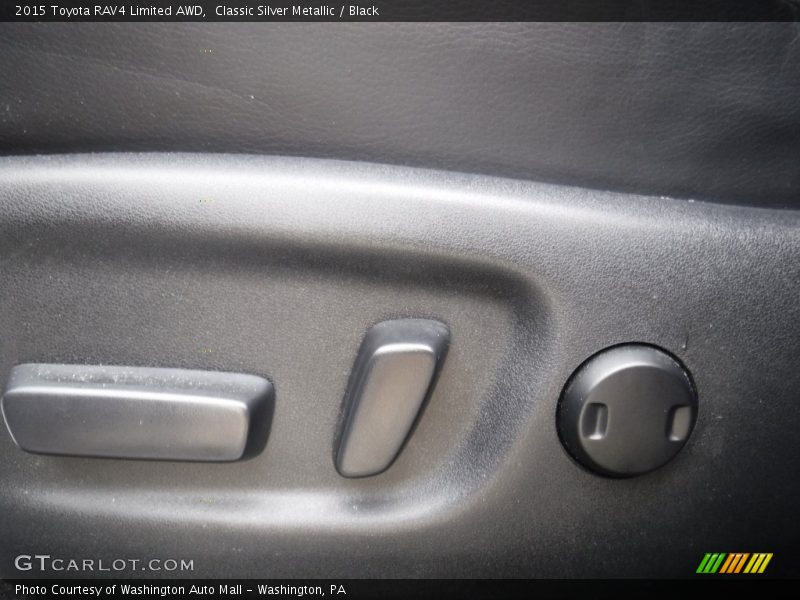Classic Silver Metallic / Black 2015 Toyota RAV4 Limited AWD