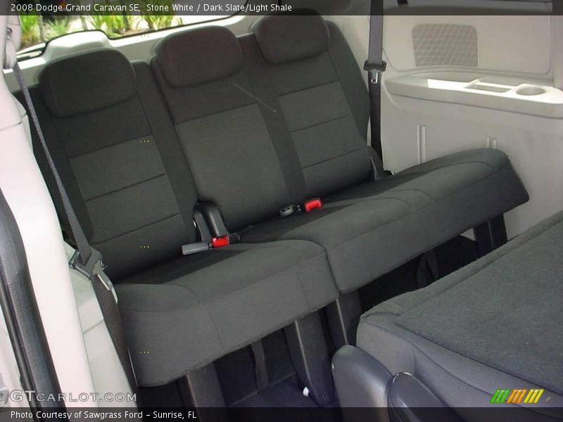 Stone White / Dark Slate/Light Shale 2008 Dodge Grand Caravan SE