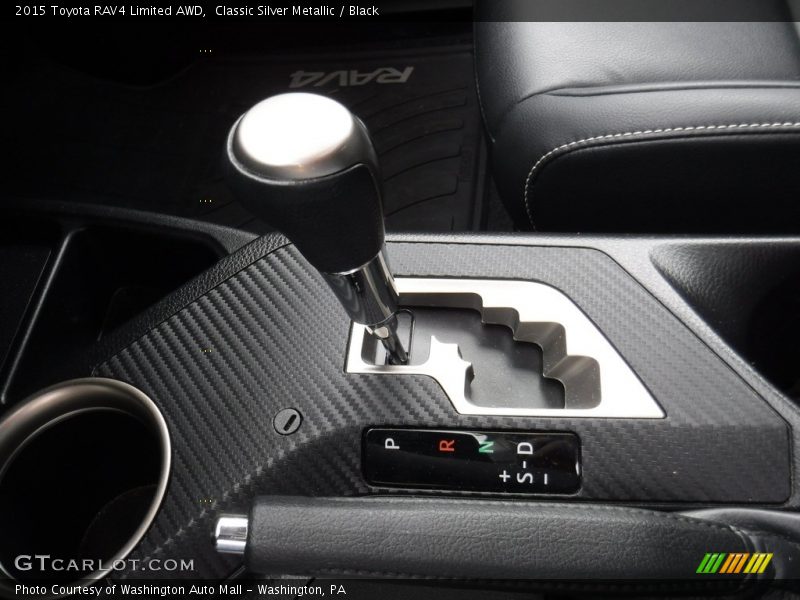 Classic Silver Metallic / Black 2015 Toyota RAV4 Limited AWD