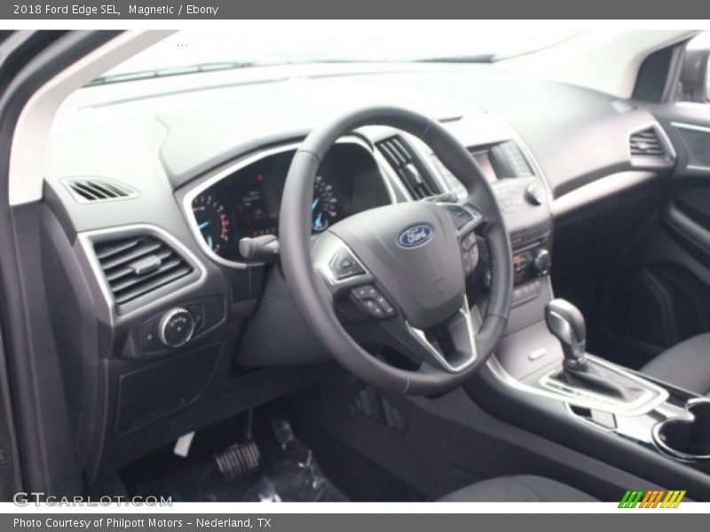 Magnetic / Ebony 2018 Ford Edge SEL