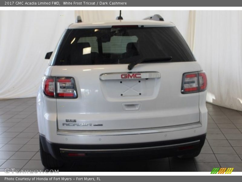 White Frost Tricoat / Dark Cashmere 2017 GMC Acadia Limited FWD