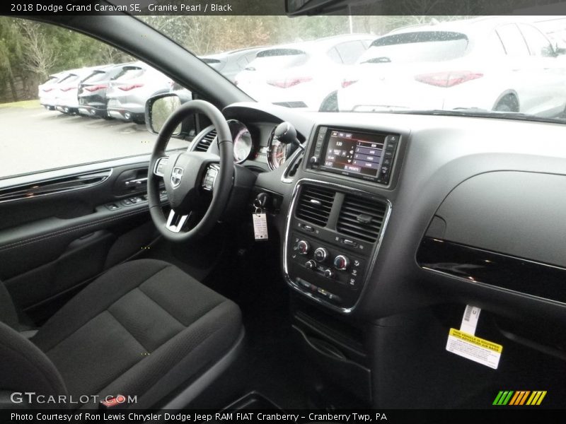 Granite Pearl / Black 2018 Dodge Grand Caravan SE