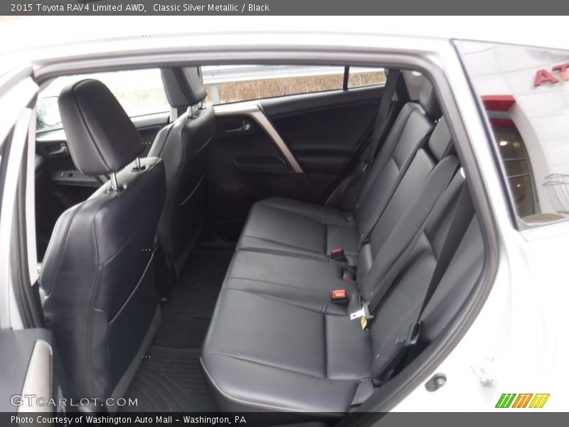 Classic Silver Metallic / Black 2015 Toyota RAV4 Limited AWD