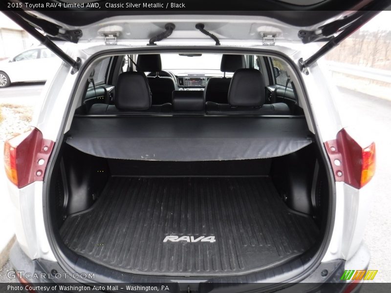 Classic Silver Metallic / Black 2015 Toyota RAV4 Limited AWD