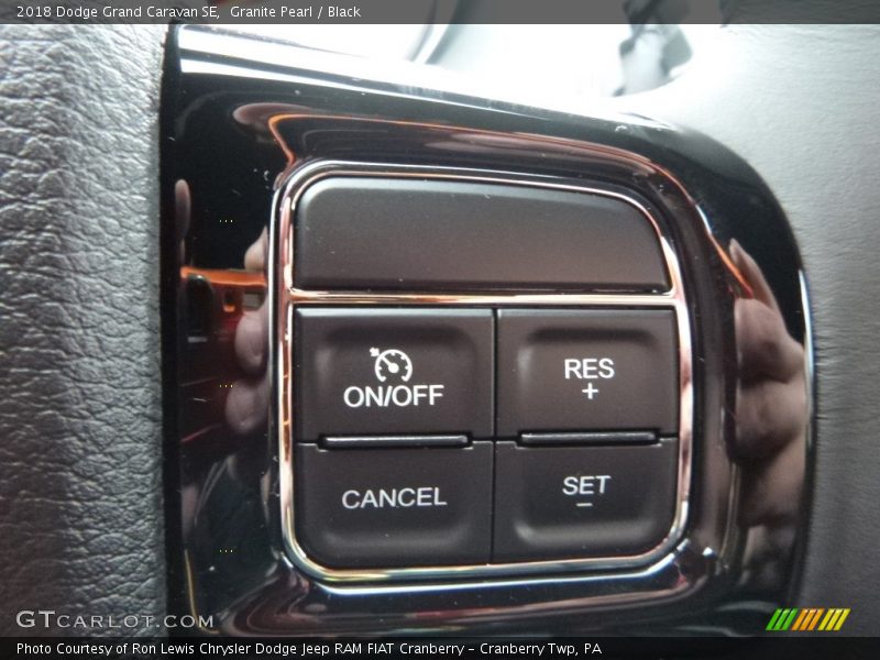 Granite Pearl / Black 2018 Dodge Grand Caravan SE