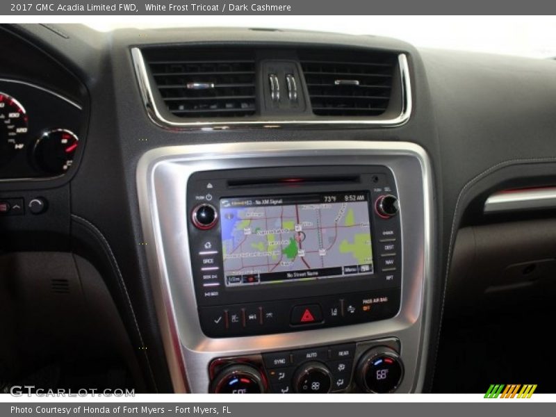 White Frost Tricoat / Dark Cashmere 2017 GMC Acadia Limited FWD