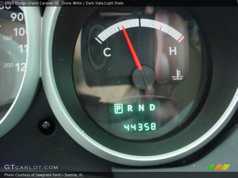 Stone White / Dark Slate/Light Shale 2008 Dodge Grand Caravan SE