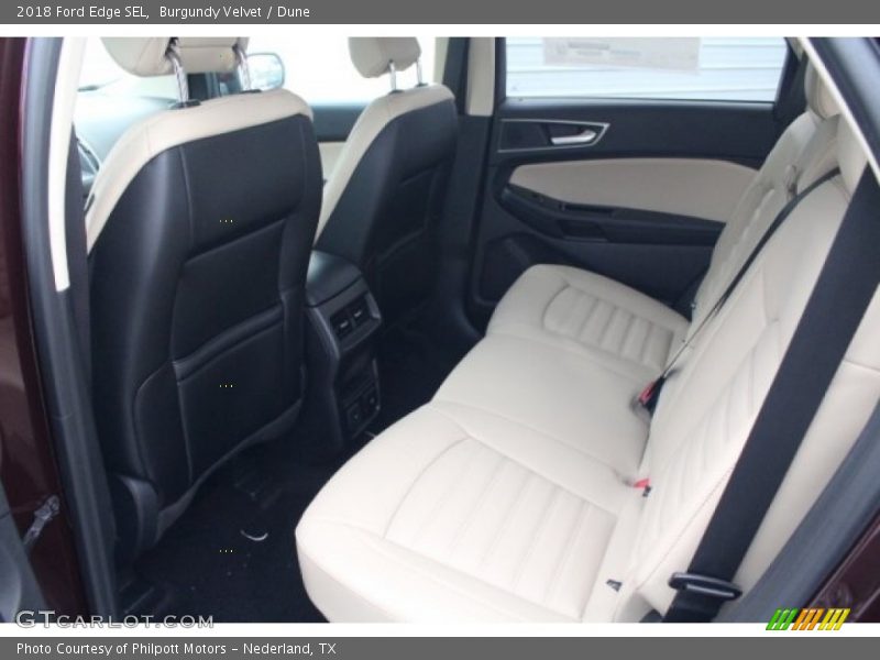 Burgundy Velvet / Dune 2018 Ford Edge SEL
