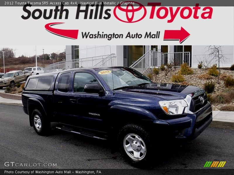 Nautical Blue Metallic / Graphite 2012 Toyota Tacoma SR5 Access Cab 4x4