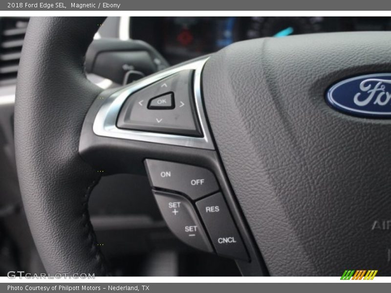 Magnetic / Ebony 2018 Ford Edge SEL