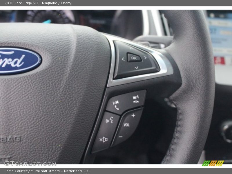 Magnetic / Ebony 2018 Ford Edge SEL