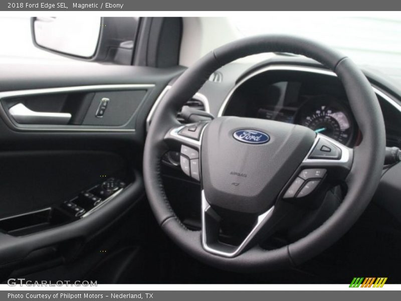 Magnetic / Ebony 2018 Ford Edge SEL