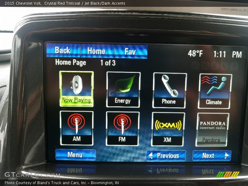 Crystal Red Tintcoat / Jet Black/Dark Accents 2015 Chevrolet Volt