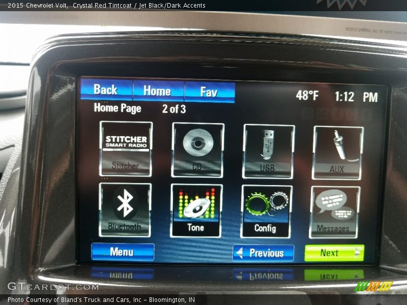 Crystal Red Tintcoat / Jet Black/Dark Accents 2015 Chevrolet Volt