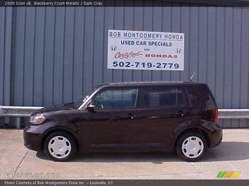 Blackberry Crush Metallic / Dark Gray 2008 Scion xB