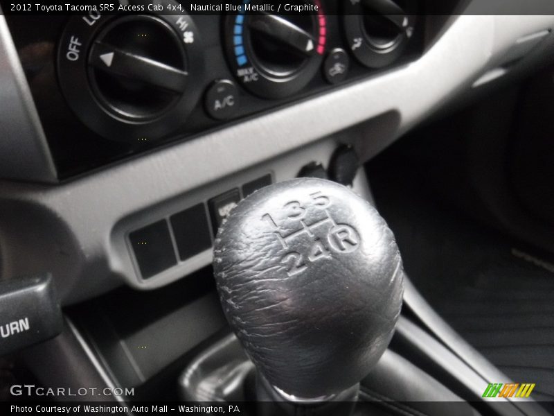 Nautical Blue Metallic / Graphite 2012 Toyota Tacoma SR5 Access Cab 4x4
