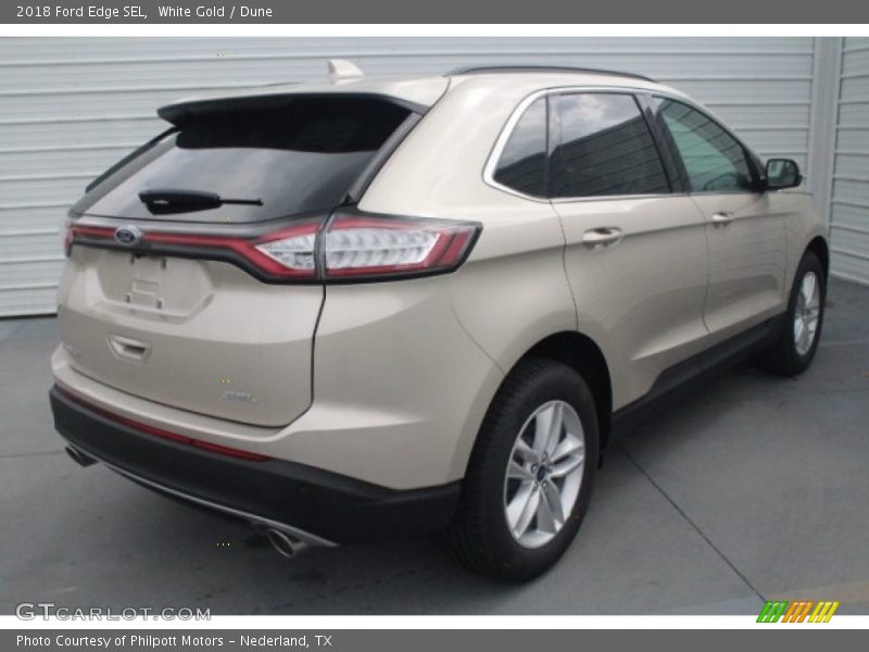 White Gold / Dune 2018 Ford Edge SEL