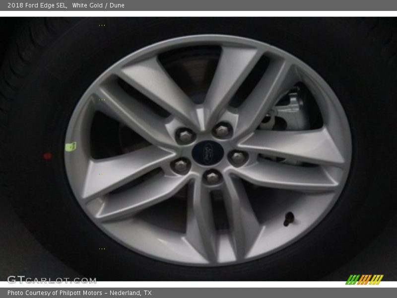 White Gold / Dune 2018 Ford Edge SEL
