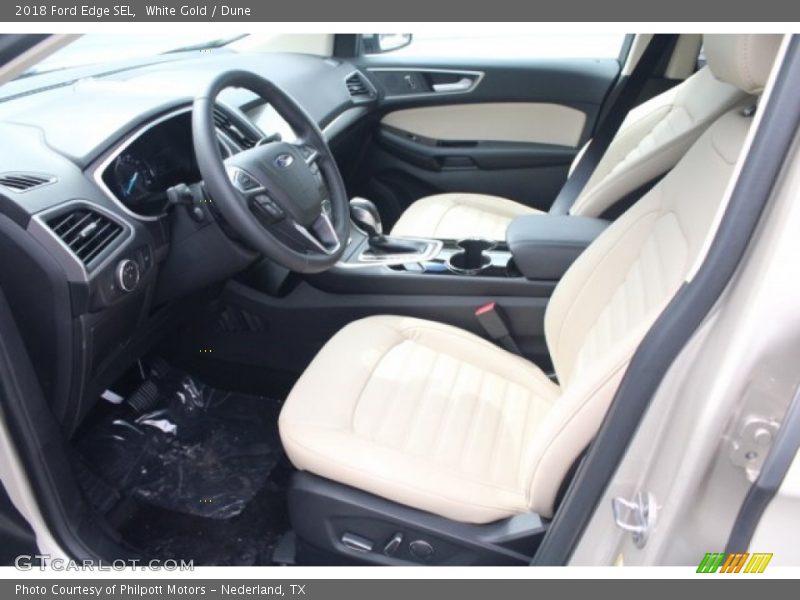 White Gold / Dune 2018 Ford Edge SEL