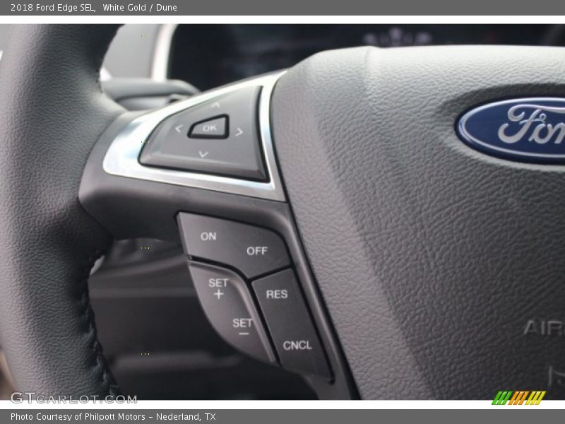 White Gold / Dune 2018 Ford Edge SEL