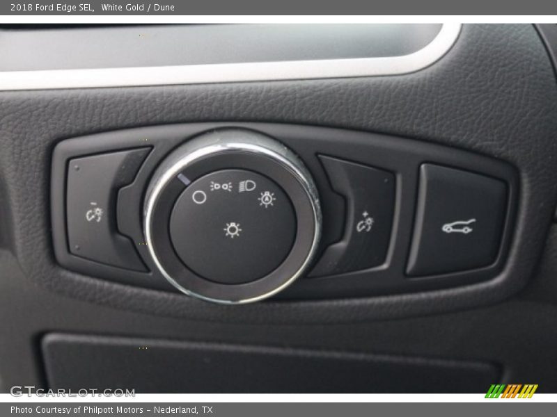 White Gold / Dune 2018 Ford Edge SEL