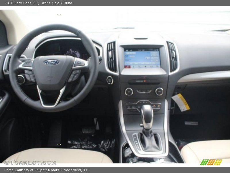 White Gold / Dune 2018 Ford Edge SEL
