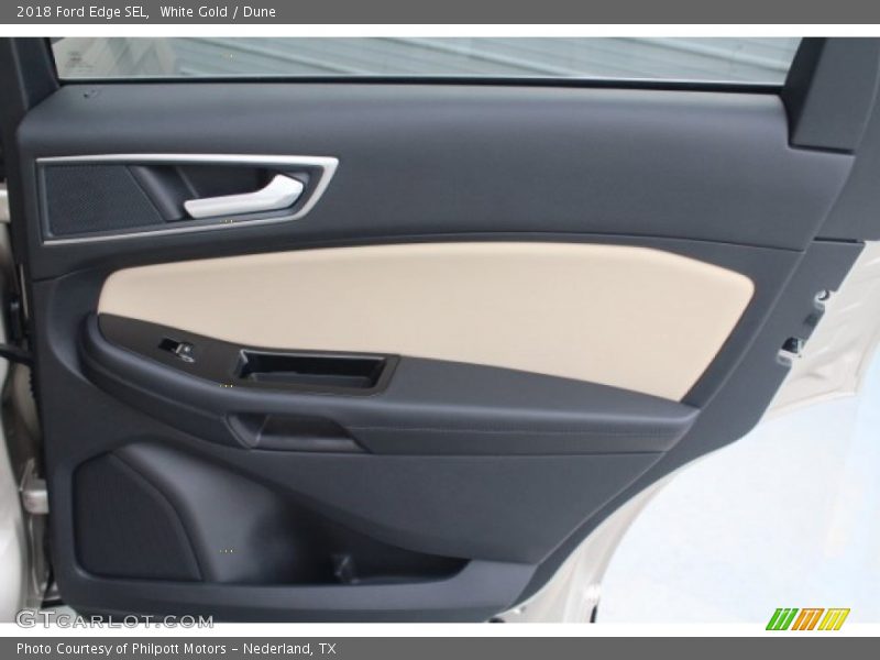 White Gold / Dune 2018 Ford Edge SEL