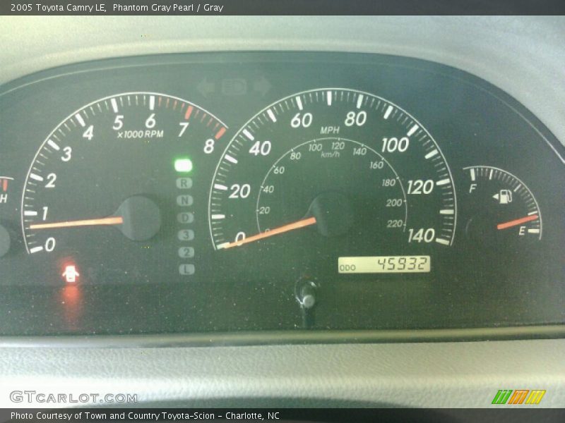Phantom Gray Pearl / Gray 2005 Toyota Camry LE