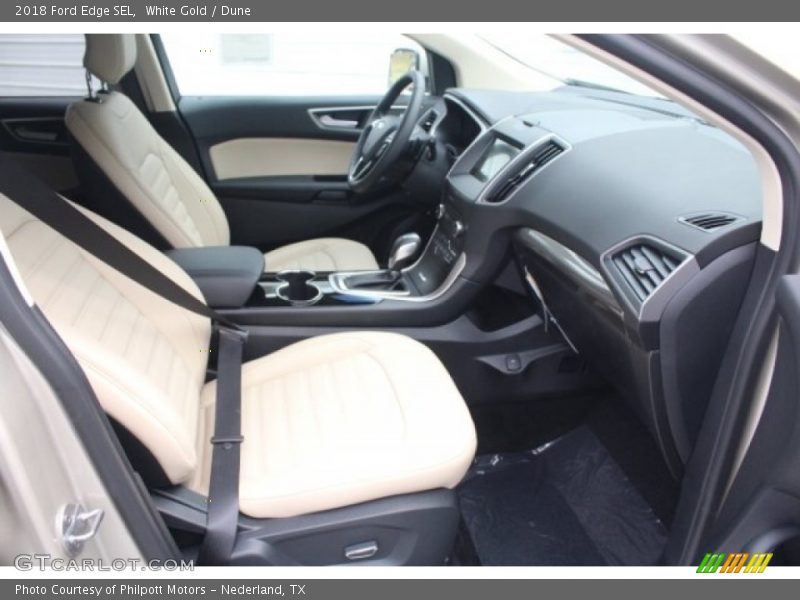 White Gold / Dune 2018 Ford Edge SEL