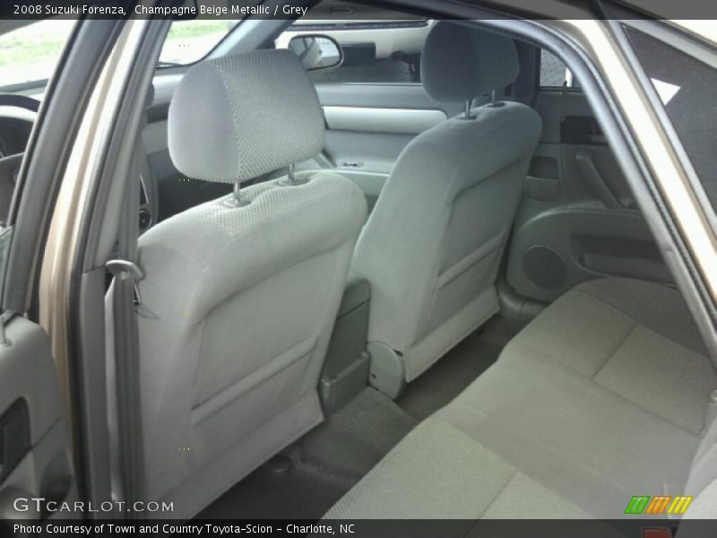 Champagne Beige Metallic / Grey 2008 Suzuki Forenza