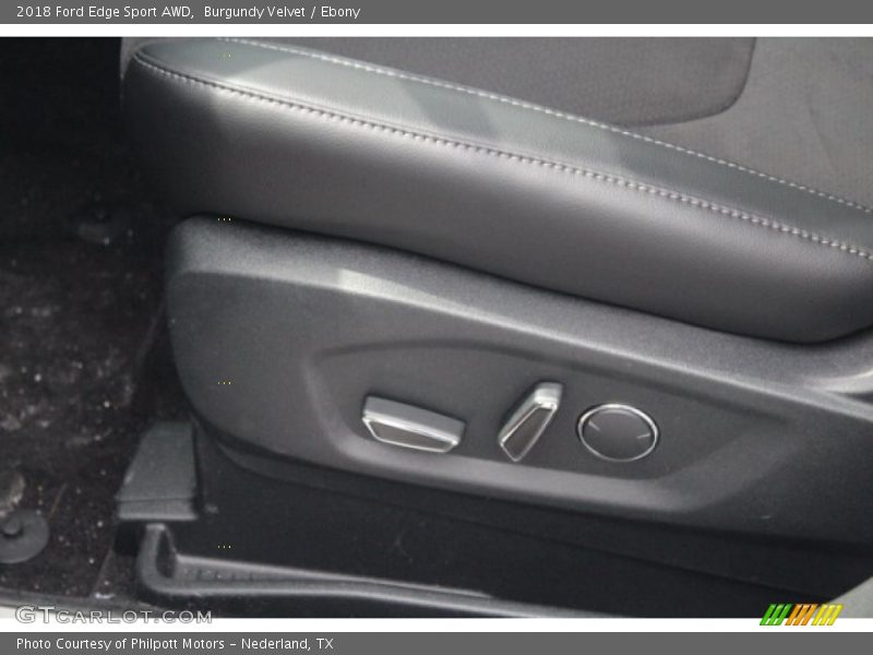 Burgundy Velvet / Ebony 2018 Ford Edge Sport AWD