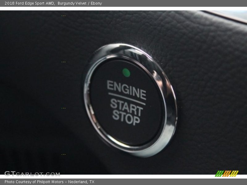 Burgundy Velvet / Ebony 2018 Ford Edge Sport AWD