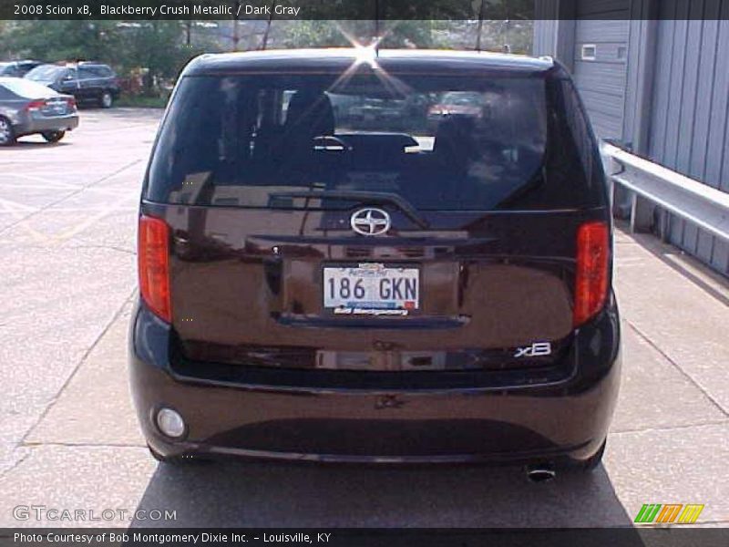 Blackberry Crush Metallic / Dark Gray 2008 Scion xB
