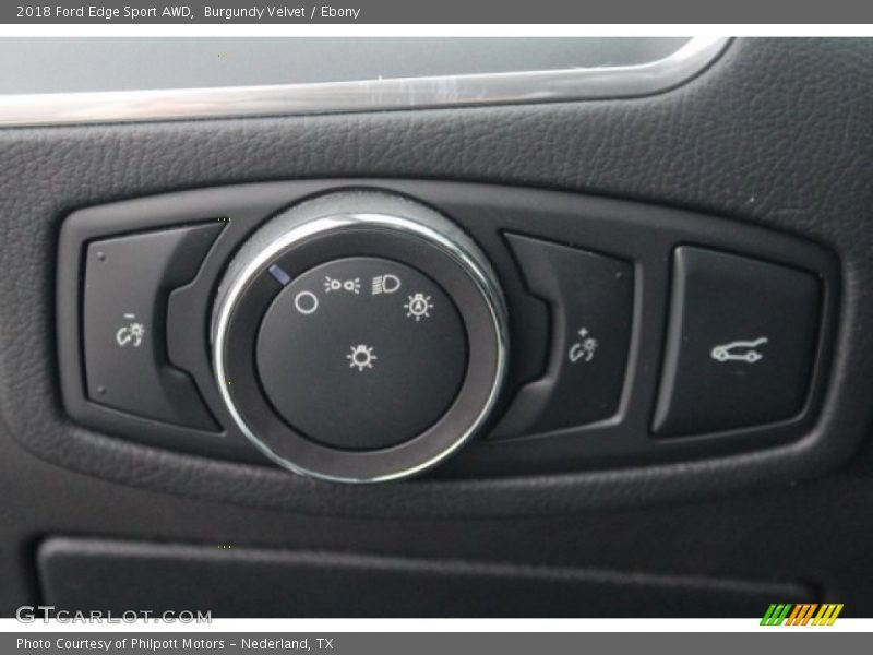 Burgundy Velvet / Ebony 2018 Ford Edge Sport AWD