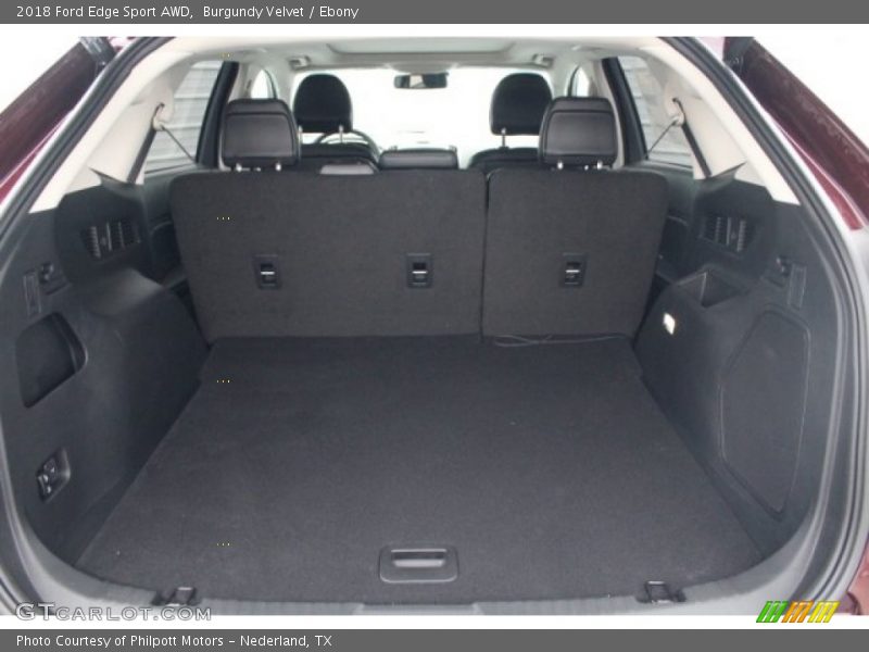 Burgundy Velvet / Ebony 2018 Ford Edge Sport AWD
