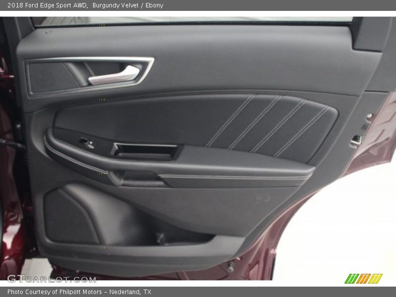 Burgundy Velvet / Ebony 2018 Ford Edge Sport AWD