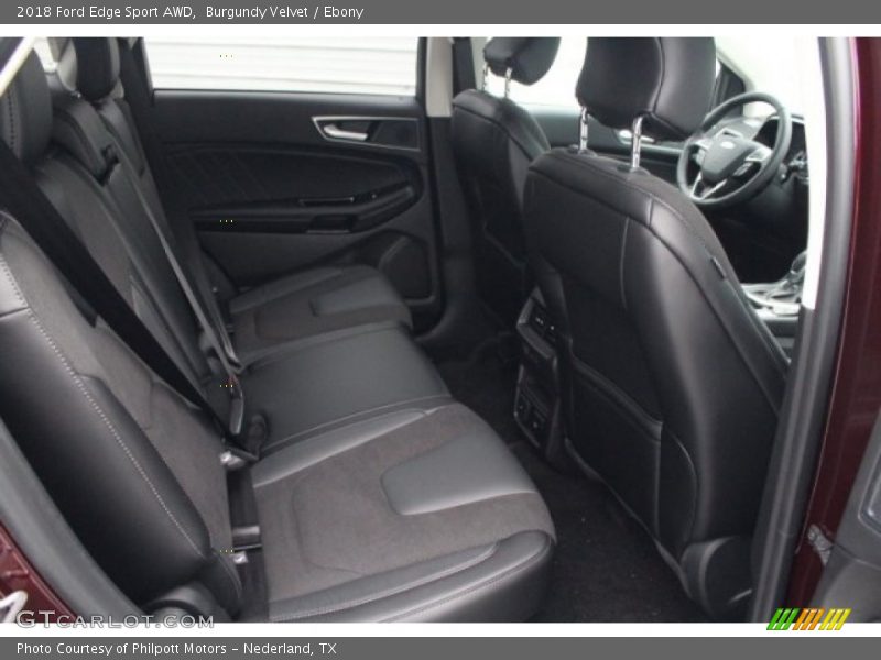 Burgundy Velvet / Ebony 2018 Ford Edge Sport AWD