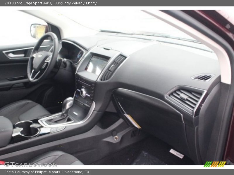 Burgundy Velvet / Ebony 2018 Ford Edge Sport AWD