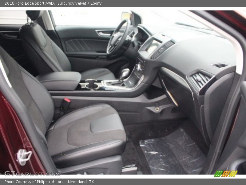 Burgundy Velvet / Ebony 2018 Ford Edge Sport AWD